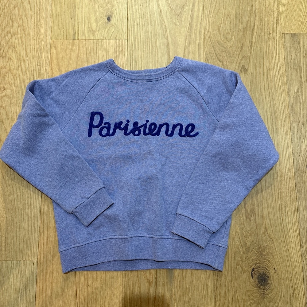 Maison Kitsune Parisienne Crew Sweatshirt Size S